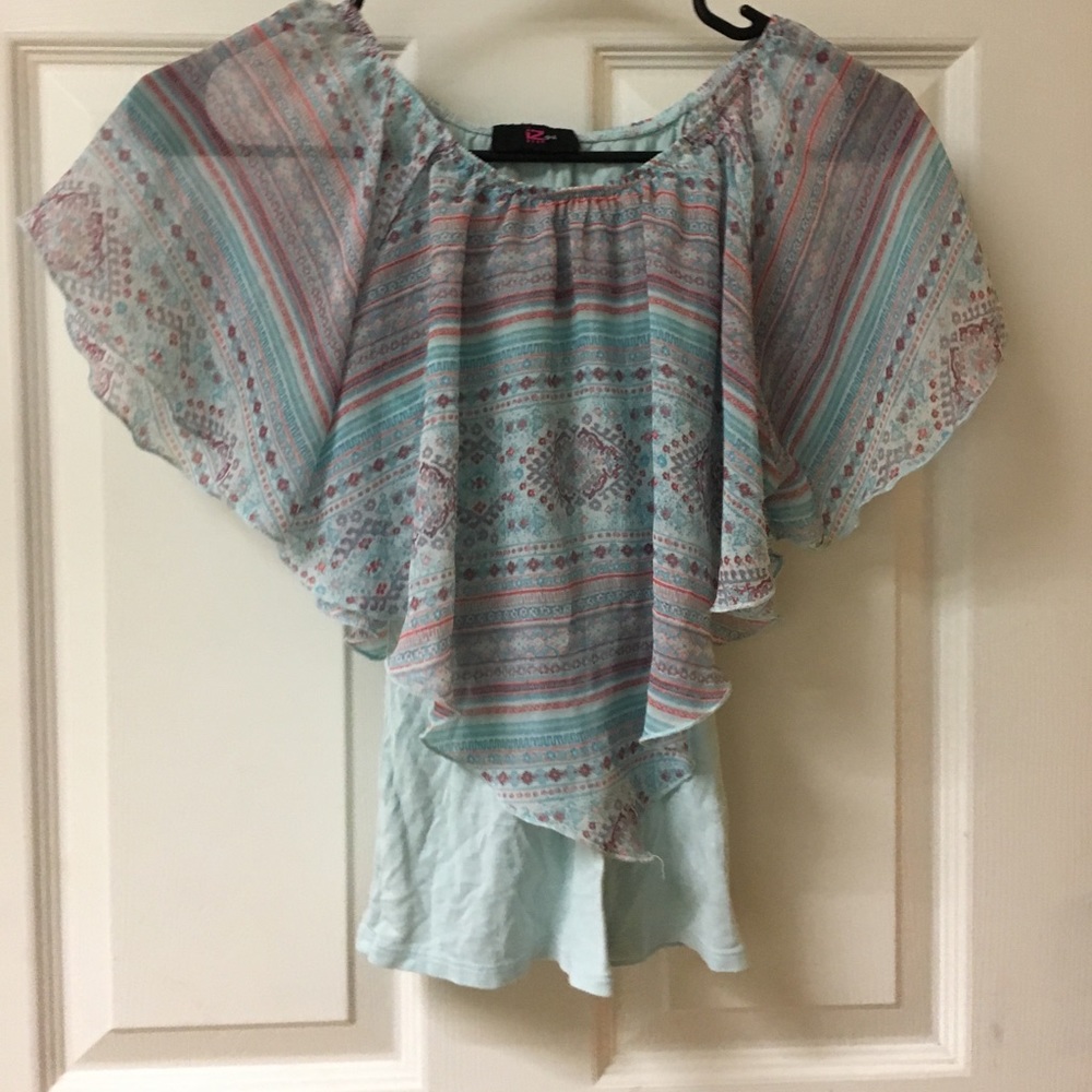 Off-Shoulder Blouse/Shirt Ruffles